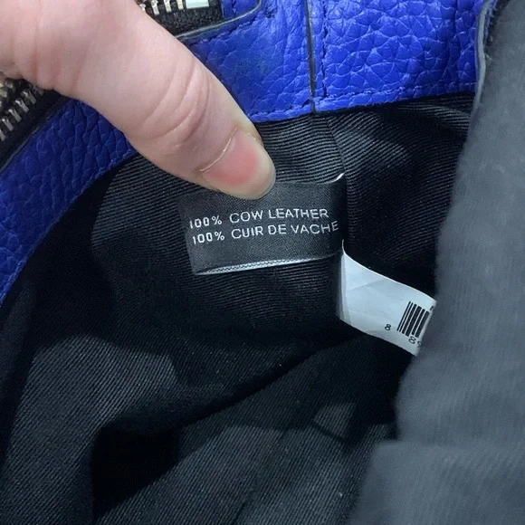 Like New Marc Jacobs Gotham City Crossbody Blue - Picture 12 of 16